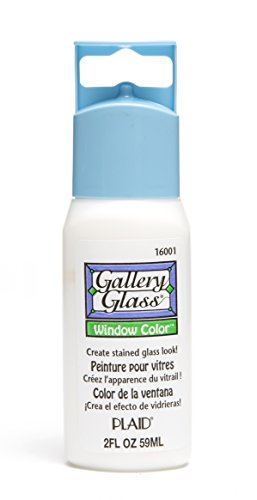Plaid Gallery Glass Window Color in Assorted Colors (2 oz), 16001, Crystal Clear