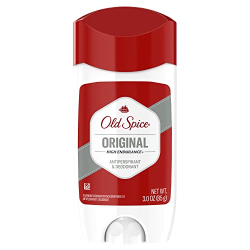 Old Spice Antiperspirant and Deodorant for Men High Endurance Original 3 Oz (Pack of 6)