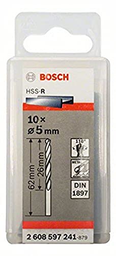 Bosch 2608597241 HSS-R Stub DIN1897 50x26x62, 50 x 26 x 62 mm