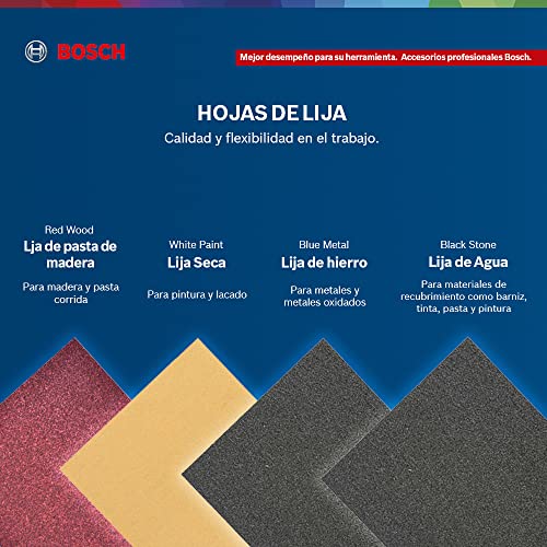 Bosch 2608605496 K60″F355″ Sanding Sheet-Set for Stone, 0 V, Black, 115 mm, Set of 10 Piece | The Storepaperoomates Retail Market - Fast Affordable Shopping