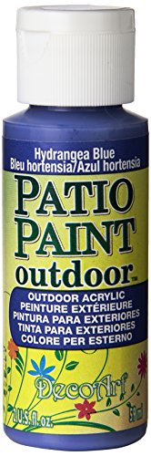DecoArt Patio Paint, 2-Ounce, Hydrangea Blue