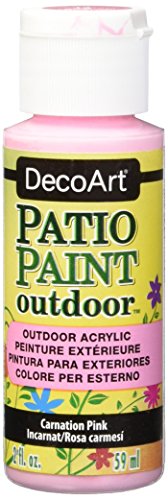 DecoArt Patio Paint, 2-Ounce, Carnation Pink