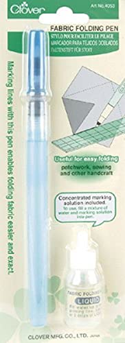 Clover Fabric Folding Pen (4053) Clear, 124