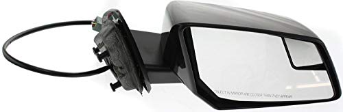 Kool Vue Mirror Compatible with 2009-2017 Chevrolet Traverse, Fits 2007-2016 GMC Acadia & 2017 GMC Acadia Limited Passenger Side In-housing Signal Light, Manual Folding, Heated, Paintable