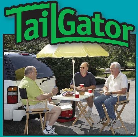 Tailgator Tail Gate Hitch-Mounted Tailgating Table