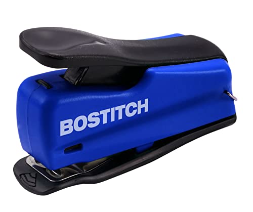 Bostitch Nano Mini Stapler, 12 Sheet Capacity, Uses Standard Staples, Blue (1812)