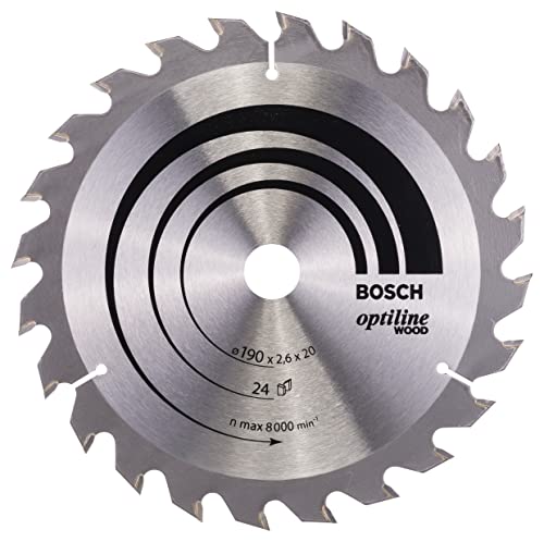 Bosch 2608640612 Circular Saw Blade”Top Precision” Opwoh 7.48inx20mm 24T