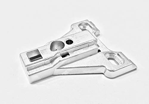Mounting Plate, 4.5 mm, Face Frame, Euro Concealed, Nickel