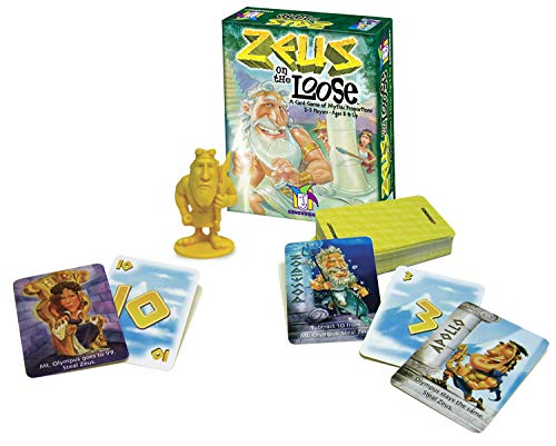 Gamewright – Zeus on the Loose – A Card Game of Mythic Proportions