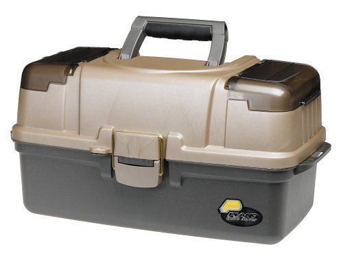 Plano Large 3-Tray with Top Access Tackle Box, Gray, Pack of 1