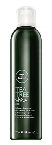 Tea Tree Shave Gel, Foaming + Cooling, For All Skin Types, 7 oz.