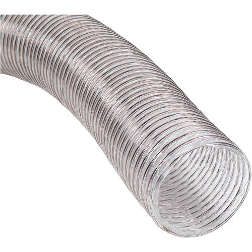 Grizzly Industrial H7465 – 8″ x 10′ Heavy-Duty Wire Reinforced Hose