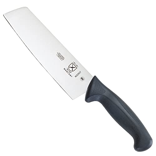 Mercer Culinary M22907 Millennia Black Handle, 7-Inch, Nakiri Knife