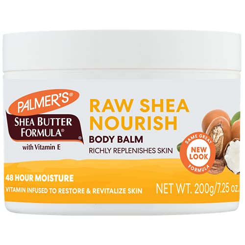 Palmer’s Shea Formula Raw Shea Body Butter Balm, 7.25 Ounces
