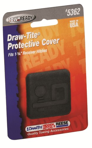 Draw-Tite 5362 Black Plastic 1-1/4″ Square Receiver Hitch Tube Cover