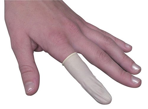 Grafco Latex Finger Cots x-Large, White, (144/Box) (Pack of 2)