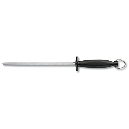 Victorinox 9-inch Continental Honing Steel with Black Plastic Handle
