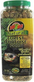 Zoo Med Natural Tortoise Food, 15-Ounce, Forest