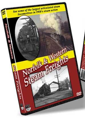 Norfolk & Western Steam Freights – Greg Scholl Video Productions [DVD]