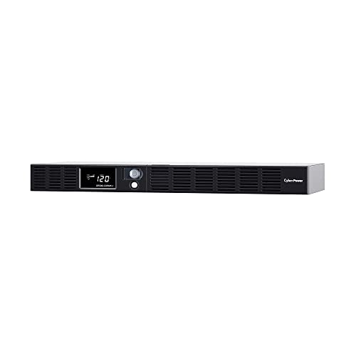 CyberPower OR500LCDRM1U Smart App LCD UPS, 500VA/300W, 6 Outlets, AVR, 1U Rackmount | The Storepaperoomates Retail Market - Fast Affordable Shopping