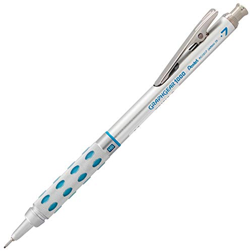 Pentel Graph Gear 1000 Mechanical Drafting Pencil 0.7mm Blue (PG1017)