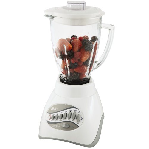 Oster 6803 Core 14-Speed Blender with Glass Jar, White