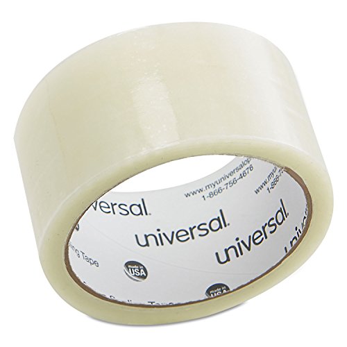 Universal General-Purpose Box Sealing Tape, 3″ Core, 1.88″ X 54.6 Yds, Clear