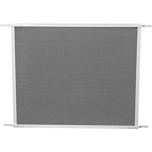 Prime-Line PL 15941 Patio Sliding Screen Door Grille, 48 inch, Aluminum Construction, White in Color, 48″, White