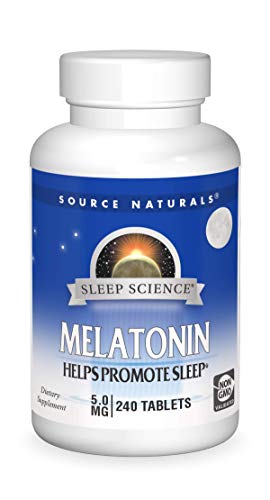Source Naturals Melatonin 5 mg – 240 Tablets