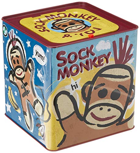Schylling Sock Monkey Jack in the Box, 18m+ | The Storepaperoomates Retail Market - Fast Affordable Shopping