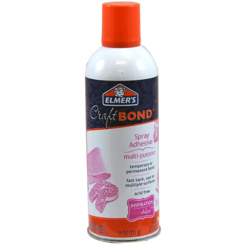 Elmer’s Craftbond Multi-Purpose Spray Adhesive, 11 oz, White