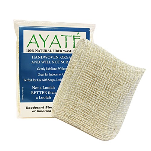 Ayate Wash Cloth – 100% Natural Fibers – Exfoliate and Renew Your Skin