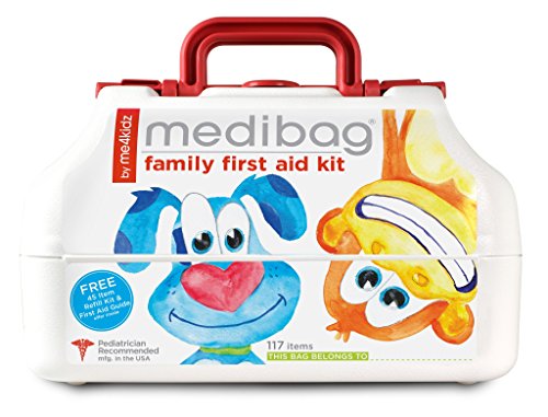 Medibag 117 Piece Kid Friendly First Aid Kit for the Whole Family | The Storepaperoomates Retail Market - Fast Affordable Shopping