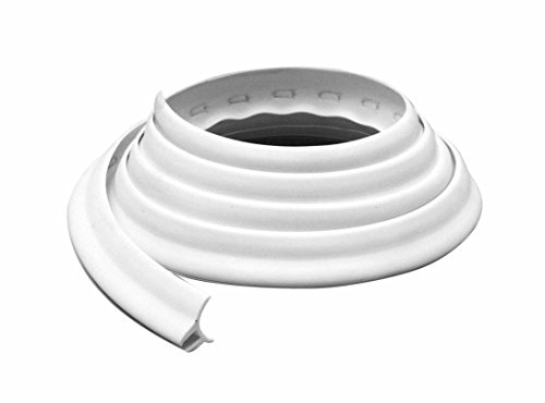 Taylor Made Products 826500 White Deck Vinyl for Boat Windshield, Twin Flap