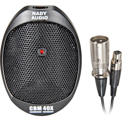 Nady CBM-40X Condenser Boundary Microphone Full Frequency Response For Recording Performances, Interviews, Courtroom Proceedings, Meetings, Conferences.