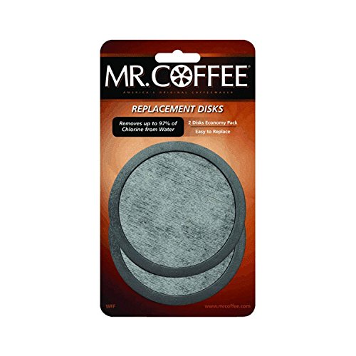 Mr. Coffee Water Filter Replacement Disk, 2 Pack