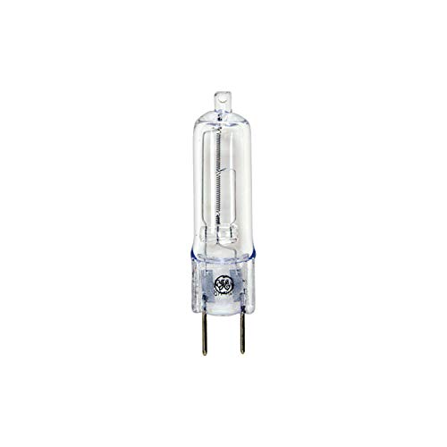 General Electric Halogen Light Bulb, T3 Light Bulb, 50-Watt, 950 Lumen, 2-Pin GY6.35 Bulb Base, Clear, 1-Pack Halogen Light Bulbs