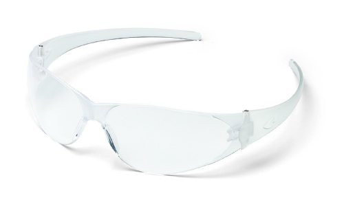CREWS CL110 Checklite Anti-Scratch Resistant Safety Glasses Clear Lens
