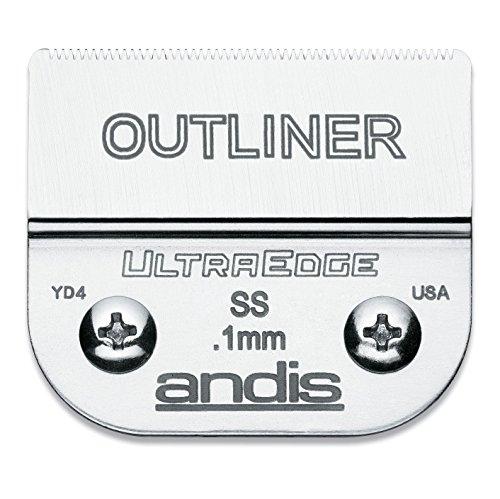 Andis 64160 UltraEdge Carbon-Infused Steel Detachable Outliner Blade.1mm Cut Length