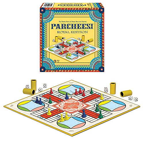 Winning Moves Games Parcheesi Royal Edition for age 8 and Up , Multicolor (6106)