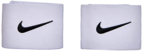 Nike Unisex’s Guard Stay II Football Straps, White/Black, One Size