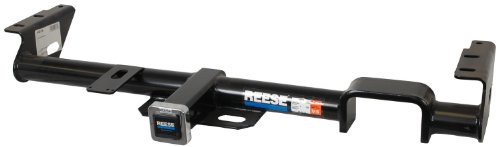 Reese Towpower 44076 Class III Custom-Fit Hitch with 2″ Square Receiver opening, includes Hitch Plug Cover , Black