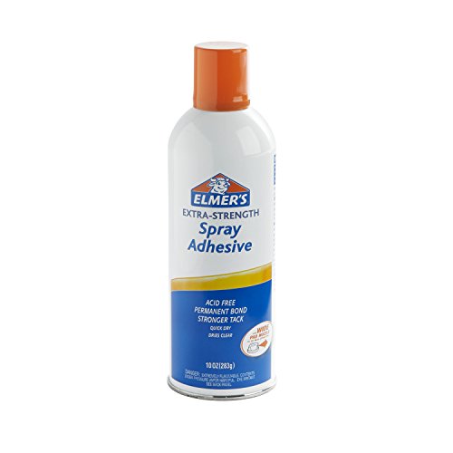 Elmer’s Spray Adhesive, Extra Strength, 10 Ounces (Packaging may vary)
