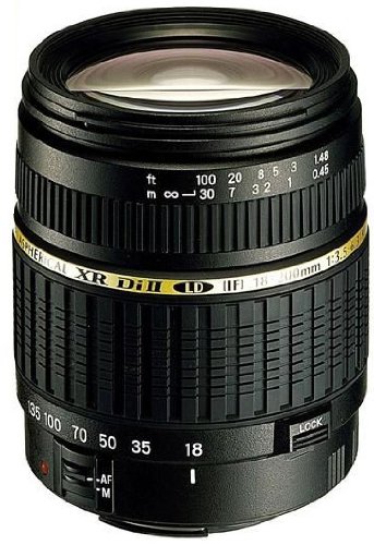 Tamron Auto Focus 18-200mm f/3.5-6.3 XR Di II LD Aspherical (IF) Macro Zoom Lens for Canon Digital SLR Cameras (Model A14E)