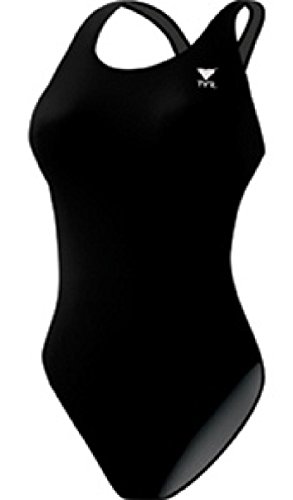 TYR Sport Girl’s Solid Maxback Swim Suit (Black, 28) | The Storepaperoomates Retail Market - Fast Affordable Shopping