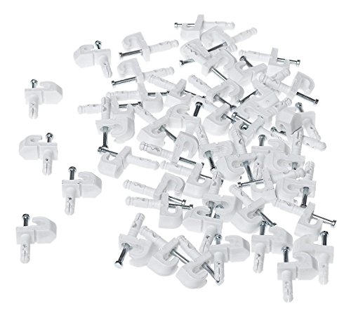ClosetMaid 1770 Back Wall Clips for Drywall, 48 Pack, 48-Pack, White | The Storepaperoomates Retail Market - Fast Affordable Shopping