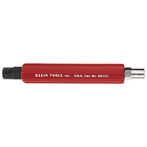 Klein Tools 68005 Wrench, High Impact Can Wrench with 7/16-Inch and 3/8-Inch Hex Sockets for Telecom