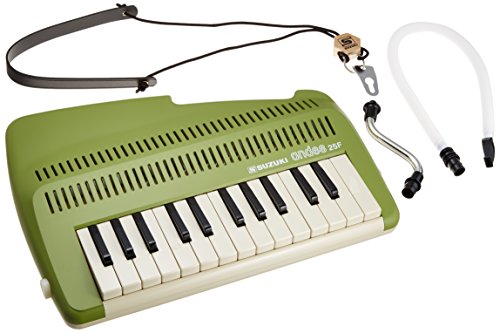 Suzuki A-25F 25-Key Andes Recorder-Keyboard with Mouthpiece and Strap