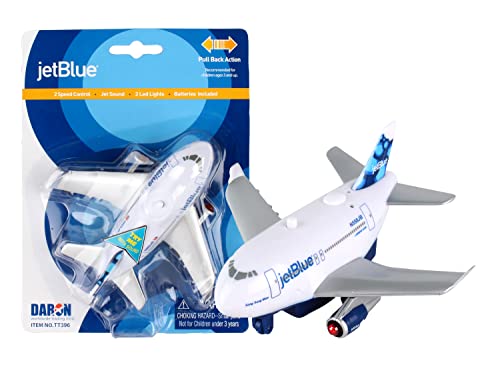 Daron Jetblue Airways Pullback Toy with Lights and Sound