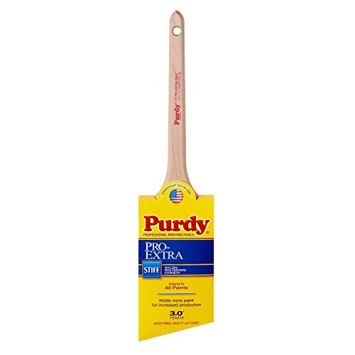 Purdy 144080730 Pro-Extra Series Dale Angular Trim paint Brush, 3 inch